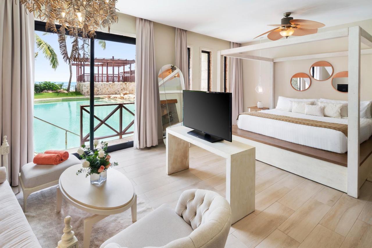 Château, Suite Junior avec Accès Direct à la Piscine, 1 Lit King-Size , Vue sur Piscine